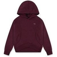 Levi'S Girls Batwing Patch Hoodie - Dark Red