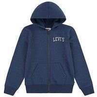 Levi'S Boys Legendary Full Zip Hoodie - Navy