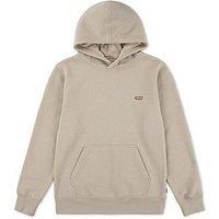 Levi'S Boys Batwing Chest Hit Pull Over Hoodie - Beige