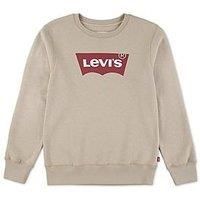 Levi'S Boys Batwing Crew Neck Top - Beige