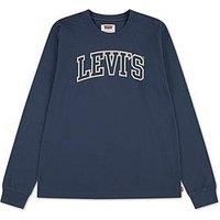 Levis  COLLEGIATE SNIT CREWNECK  boys's  in Marine