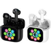 Wireless AI Translator Earbuds: Real-Time, 144 Languages, LCD Touch Display