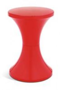 Habitat 60 Tam Tam Plastic Stool - Red