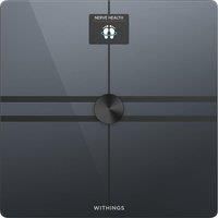 WITHINGS Body Comp - Scale for Body Weight and Complete Body Analysis, Wi-Fi & Bluetooth Scale with Color Screen, Digital Scale with Accurate Visceral Fat, Heart Heath - Compatible with Apple Health
