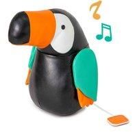 Little Big Friends Musical Friends | Pull String Cord Musical Toy for Baby | Special Stuffed Animal | Easy to Clean | Jean The Toucan
