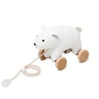 Little Big Friends Pull Along Friends | Pull Along Toy for Baby | Traditional Toys | Easy to clean | Nathan the Polar Bear