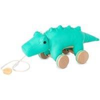 Little Big Friends Pull Along Friends | Pull Along Toy for Baby | Traditional Toys | Easy to Clean | Achille the Crocodile