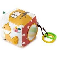 Little Big Friends Soft Activity Cube | Developmental Toy | Encourages Hand-Eye Coordination and Motor Skills | Forest