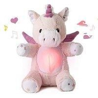 Cloud b Lovelight Buddies - Lily the Unicorn Baby Night Light Kids & White Noise Machine Baby - Sleep Aid | 8 Sounds & Lullabies & Voice Recorder
