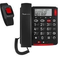 Atlinks Big Button 50 Alarm Emergency Call Pendant Black