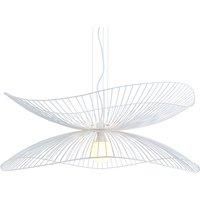 Forestier Libellule L pendant lamp, 100 cm, white