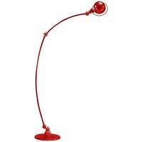 Jield Loft C1260 arc floor lamp, red