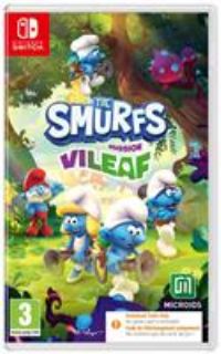 The Smurfs: Mission ViLeaf [Code in a Box] Switch  BRAND NEW AND SEALED