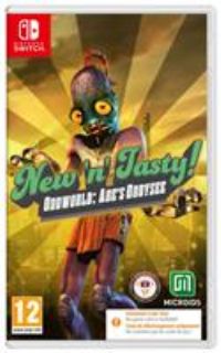 New /'N/' Tasty! Oddworld: Abe/'s Oddysee (Switch Code-in-Box)