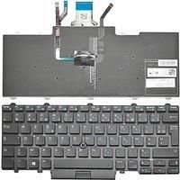 Keyboard Azerty French compatible with Dell Latitude 14 7480 with backlight
