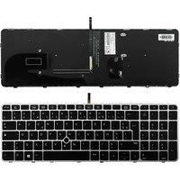 Keyboard Azerty French compatible with HP EliteBook 850 G3 850 G4 with backlight