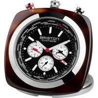 Briston Clubmaster Travel Alarm Clock - Tort Acetate/Black Dial