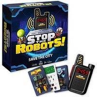 Stop the Robots Game - voice activated game, work as a team or against each other, fast paced game