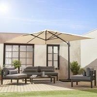 3x4m Rectangular Cantilever Parasol