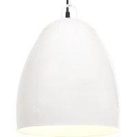 Industrial Hanging Lamp 25 W White Round 42 cm E27