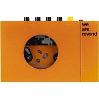 We Are Rewind Portable Bluetooth Cassette Player - Serge (Orange) Finish