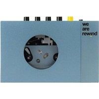 We Are Rewind Blue - Portable Cassette Player