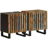 Bedside Cabinets 2 pcs 40x34x46 cm Solid Wood Reclaimed