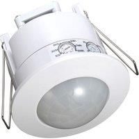 V-TAC PIR Motion Sensor IP20 6m Recessed in White Polycarbonate