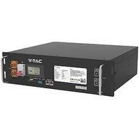 V-TAC 5.12kWh 51.2V Li-Ion Rack-Mounted Solar Power Storage Battery (766RN)