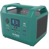 V-TAC 600W Portable Power Station Green