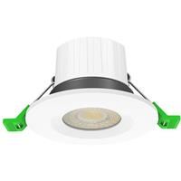 V-TAC LED Integrated Dimmable Fire Rated Downlight IP65 5-8W 850lm CCT 6 Pack (6 Pack) in White