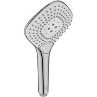 Ideal Standard Idealrain Evo Jet 3 Function Diamond 125Mm Handshower, Silver