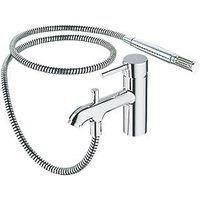 Ideal Standard Ceraline Single Lever Bath Shower Mixer Tap, BC191AA Chrome