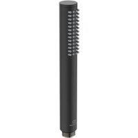 Ideal Standard Idealrain Single Spray Pattern Stick Shower Head, BC774XG, Silk Black