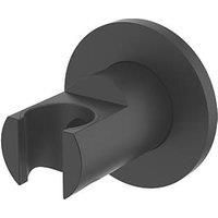 Ideal Standard Idealrain Shower Head Holder, BC806XG, Silk Black