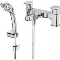 Ideal Standard Ceraplan Dual Control Bath Shower Mixer with Shower Set, Chrome