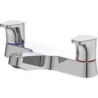 Ideal Standard Cerabase Deck-Mounted Dual Control Bath Filler Chrome (627KC)
