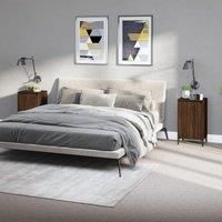 Bedside Cabinets 2 pcs Brown Oak 40x35x70 cm Engineered Wood