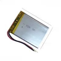 3.7V Li Polymer battery For Bluetooth digital car audio medical speaker smart Pet water steamer battery 650mAh 383450