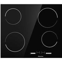 Hisense E6431C 60cm 4 Burners Ceramic Hob Touch Control Black  (4093)