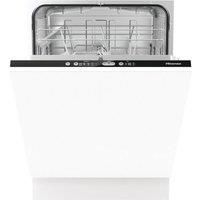 Hisense HV651D60UK 60cm Integrated Dishwasher in White 13 Place A