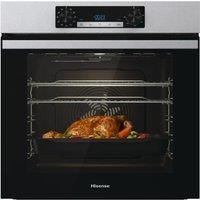 Hisense BI62212AXUK Built In 60cm A Electric Single Oven Stainless Steel New