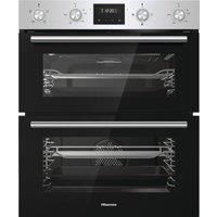Hisense BID79222CXUK Built Under Electric Double Oven - Stainless Steel - A Rated