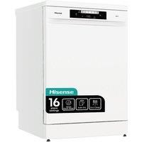 Hisense HS643D60WUK Standard Dishwasher  White  D Rated