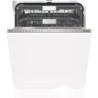 Hisense HV693C60UK Fully Integrated Standard Dishwasher - Black Control Panel with Fixed Door Fixing Kit - C Rated