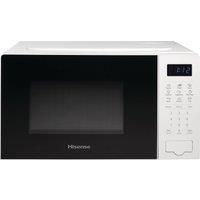 Hisense H20MOWS4UK 700 Watt 20 Litres Free Standing Microwave White