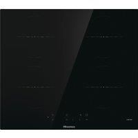 Hisense HIA64UK 59cm 4 Burners Induction Hob Touch Control Black
