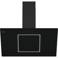 Hisense Ch10In14Bbuk 100Cm Black Glass Angled Cooker Hood - Jet Black