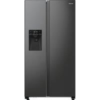 Hisense RS5P535NTFDUK PureFlat 92cm Frost Free American Fridge Freezer Black