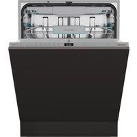 Hisense HV16AUK Integrated Full Size Dishwasher - Black Control Panel - A Rated, Black
